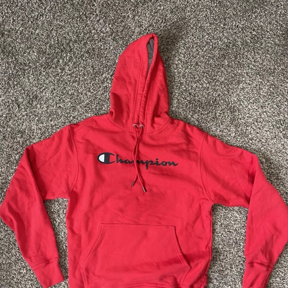 Champion Red Hoodie